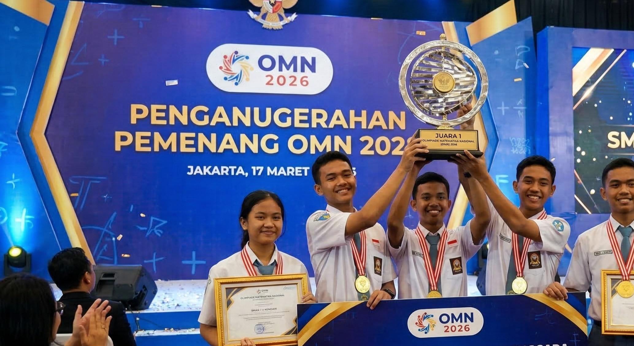 SMAN 1 Wawonii Utara Raih Juara 1 Olimpiade Matematika Nasional